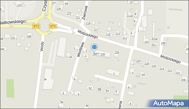 Tarnów, Mościckiego Ignacego, 230, mapa Tarnów