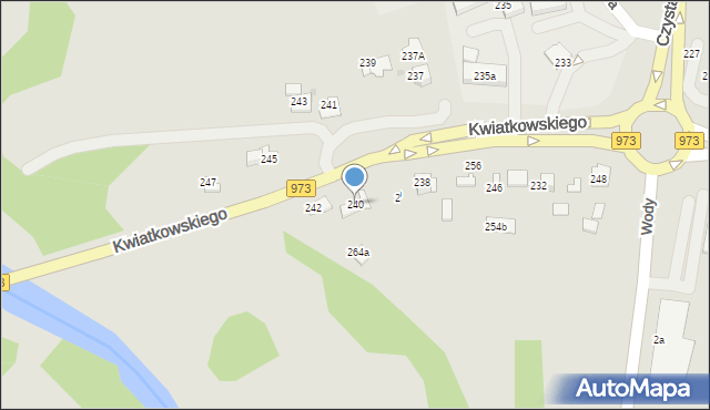 Tarnów, Mościckiego Ignacego, 240, mapa Tarnów