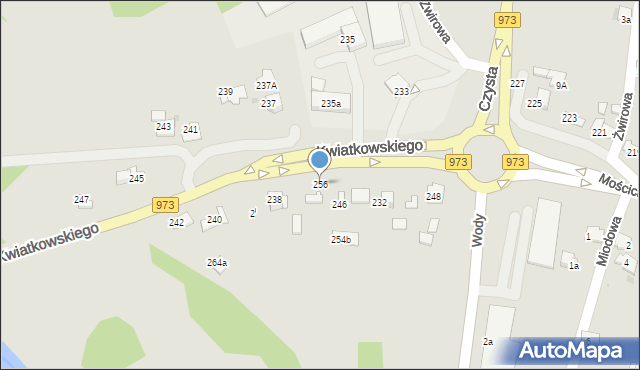 Tarnów, Mościckiego Ignacego, 256, mapa Tarnów