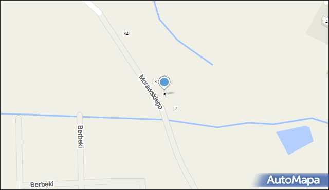 Tarnowiec, Morawskiego Piotra, 5, mapa Tarnowiec