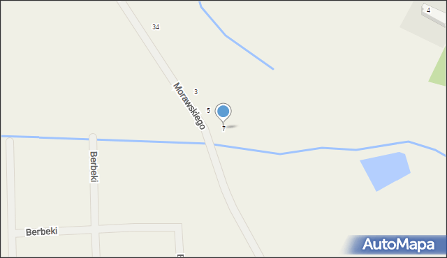 Tarnowiec, Morawskiego Piotra, 7, mapa Tarnowiec