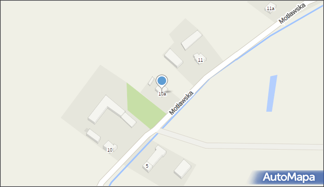 Tczewskie Łąki, Motławska, 10a, mapa Tczewskie Łąki