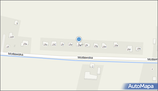 Tczewskie Łąki, Motławska, 15e, mapa Tczewskie Łąki