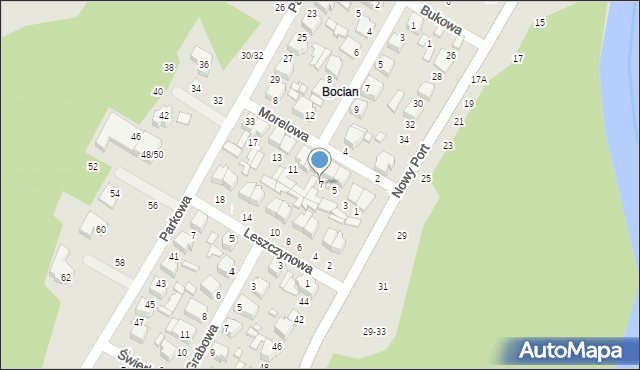 Tomaszów Mazowiecki, Morelowa, 7, mapa Tomaszów Mazowiecki