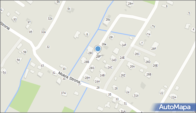 Tyczyn, Mokra Strona, 28F, mapa Tyczyn