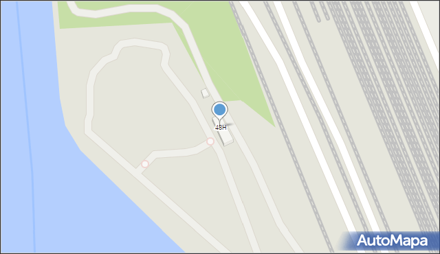 Warszawa, Modlińska, 48H, mapa Warszawy