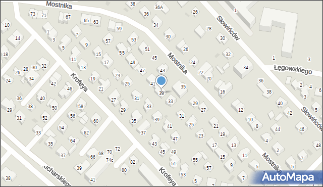 Wejherowo, Mostnika Michała, 39, mapa Wejherowo