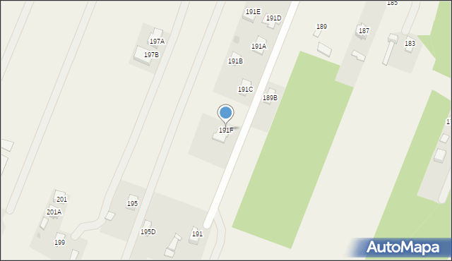 Wieliszew, Modlińska, 191F, mapa Wieliszew