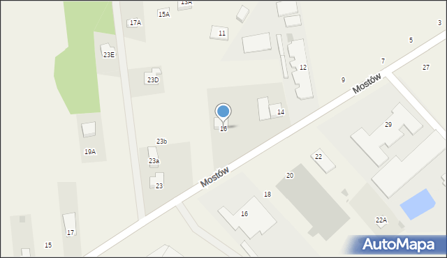 Wola Karczewska, Mostów, 16, mapa Wola Karczewska