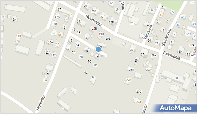 Zgorzelec, Morcinka Gustawa, 5C, mapa Zgorzelec