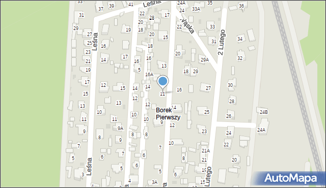 Zwierzyniec, Monopolowa, 11, mapa Zwierzyniec