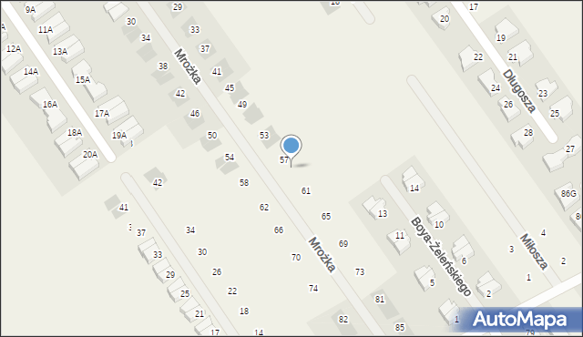 Gruszczyn, Mrożka Sławomira, 59, mapa Gruszczyn