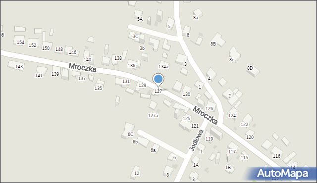 Jaworzno, Mroczka Andrzeja, ks., 127, mapa Jaworzno