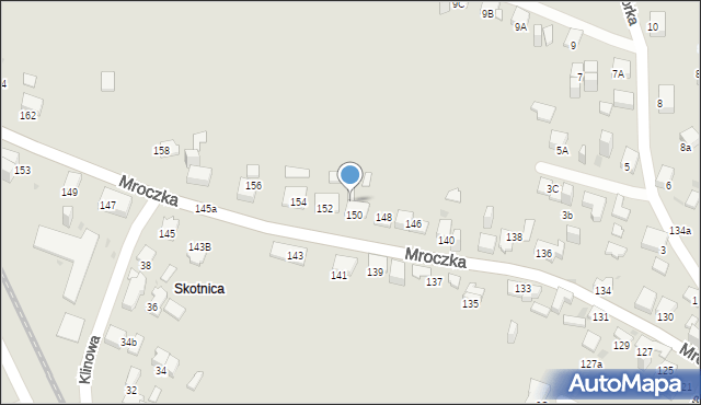 Jaworzno, Mroczka Andrzeja, ks., 150a, mapa Jaworzno