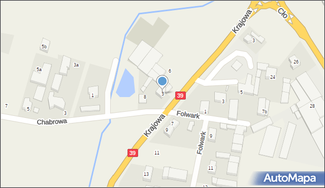 Mroczeń, Mroczeń, 3, mapa Mroczeń