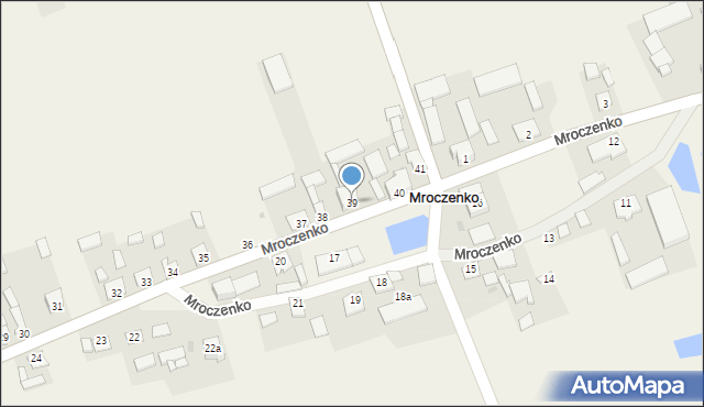Mroczenko, Mroczenko, 39, mapa Mroczenko