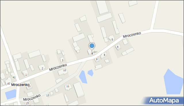 Mroczenko, Mroczenko, 4, mapa Mroczenko