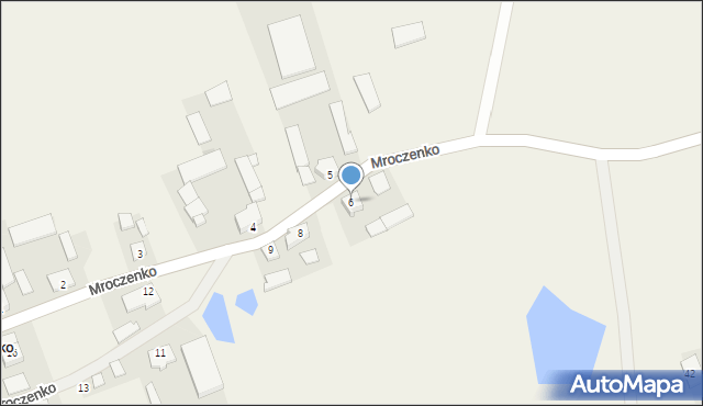 Mroczenko, Mroczenko, 6, mapa Mroczenko