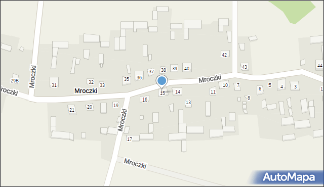 Mroczki, Mroczki, 15, mapa Mroczki