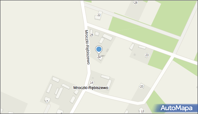 Mroczki-Rębiszewo, Mroczki-Rębiszewo, 24, mapa Mroczki-Rębiszewo