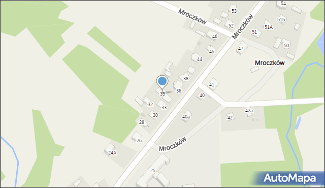 Mroczków, Mroczków, 35, mapa Mroczków