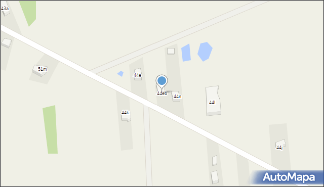 Mroczków Duży, Mroczków Duży, 44eb, mapa Mroczków Duży