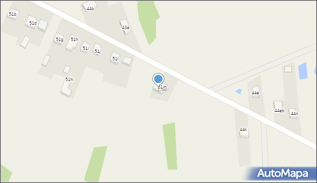 Mroczków Gościnny, Mroczków Gościnny, 51n, mapa Mroczków Gościnny