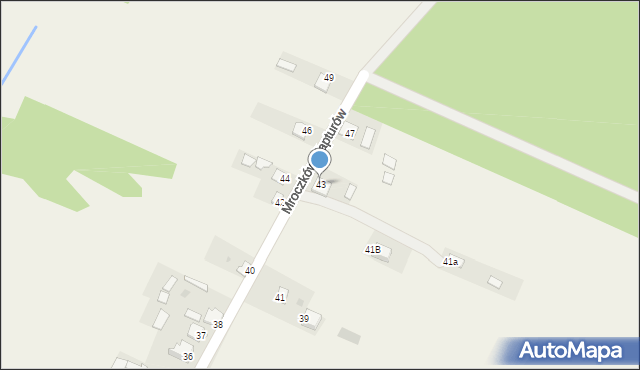 Mroczków-Kapturów, Mroczków-Kapturów, 43, mapa Mroczków-Kapturów