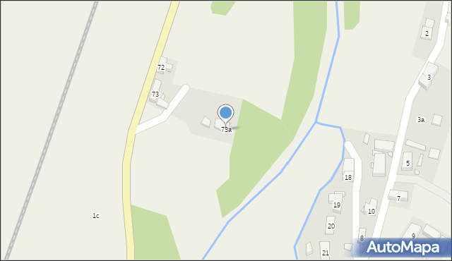 Mroczkowice, Mroczkowice, 73a, mapa Mroczkowice