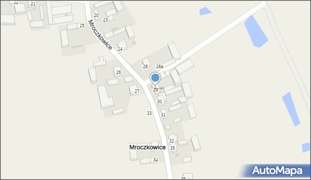 Mroczkowice, Mroczkowice, 29, mapa Mroczkowice