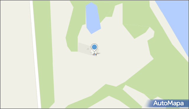 Mroczno, Mroczno, 49a, mapa Mroczno