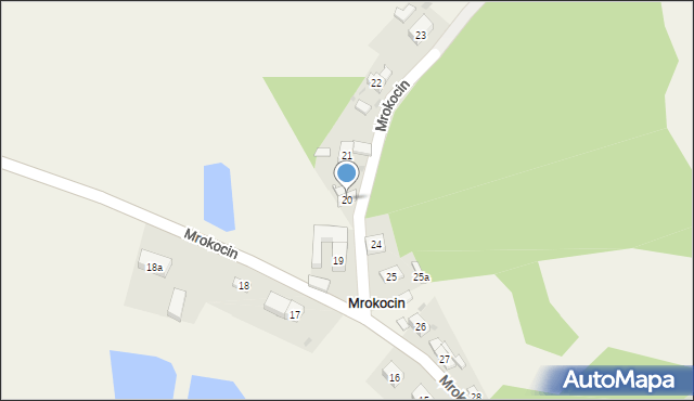 Mrokocin, Mrokocin, 20, mapa Mrokocin