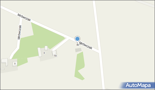Mrówczak, Mrówczak, 8b, mapa Mrówczak
