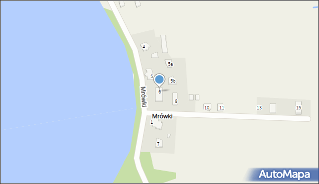 Mrówki, Mrówki, 6, mapa Mrówki