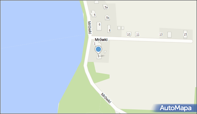 Mrówki, Mrówki, 7, mapa Mrówki