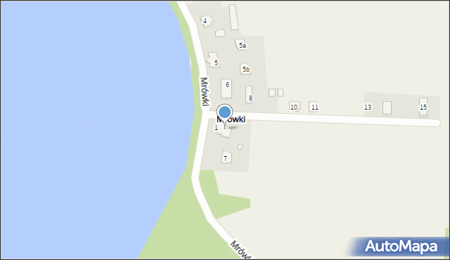Mrówki, Mrówki, 7a, mapa Mrówki