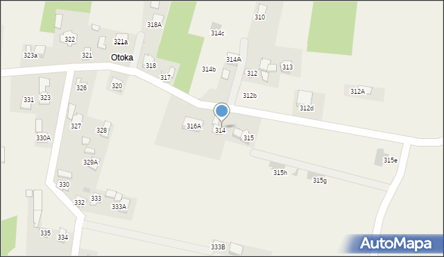 Mrowla, Mrowla, 316, mapa Mrowla