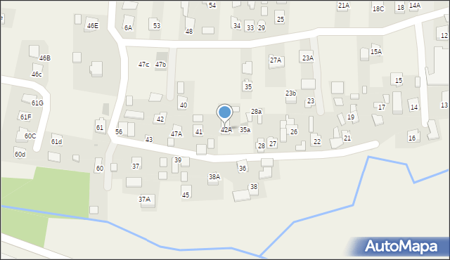 Mrowla, Mrowla, 42A, mapa Mrowla