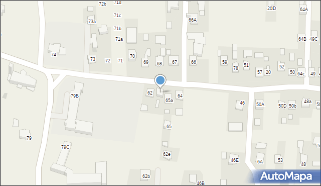 Mrowla, Mrowla, 69A, mapa Mrowla