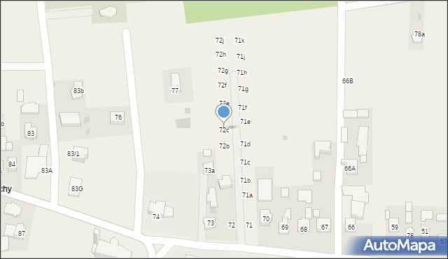 Mrowla, Mrowla, 72c, mapa Mrowla