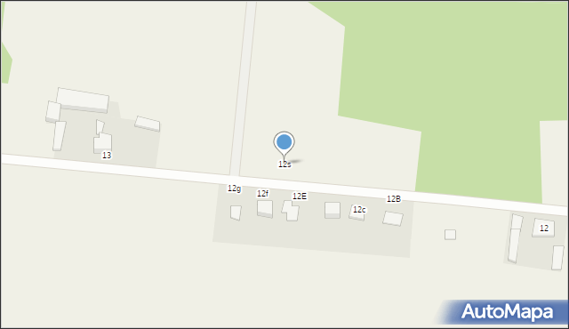 Mrożewice, Mrożewice, 12s, mapa Mrożewice