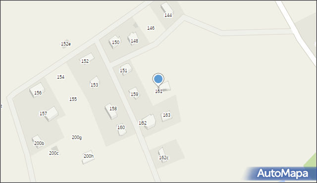 Mrozy, Mrozy, 161, mapa Mrozy