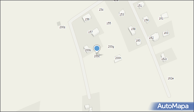 Mrozy, Mrozy, 200c, mapa Mrozy