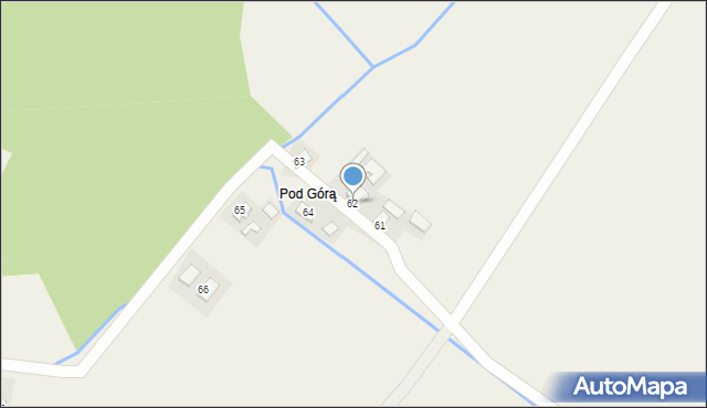 Mrzygłód, Mrzygłód, 62, mapa Mrzygłód