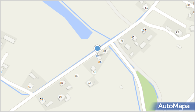 Mrzygłód, Mrzygłód, 87, mapa Mrzygłód