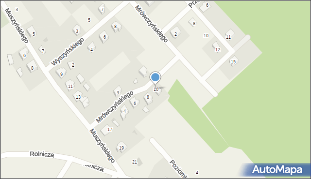 Nowy Barkoczyn, Mrówczyńskiego, ks., 10, mapa Nowy Barkoczyn