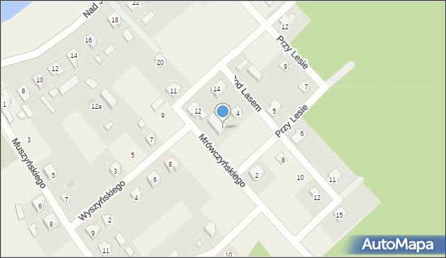 Nowy Barkoczyn, Mrówczyńskiego, ks., 28, mapa Nowy Barkoczyn