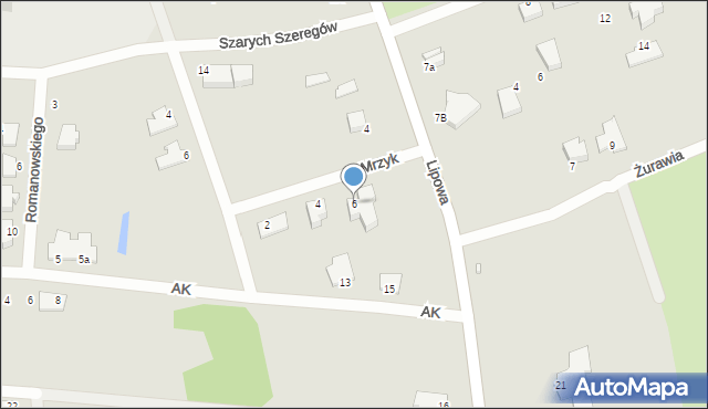 Solec Kujawski, Mrzyk Danuty, 6, mapa Solec Kujawski