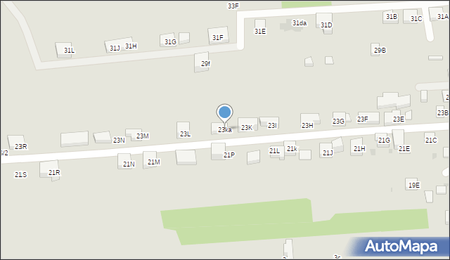 Warszawa, Mrówcza, 23ka, mapa Warszawy