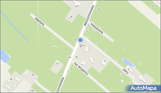 Bartoszówka, Mszczonowska, 33, mapa Bartoszówka